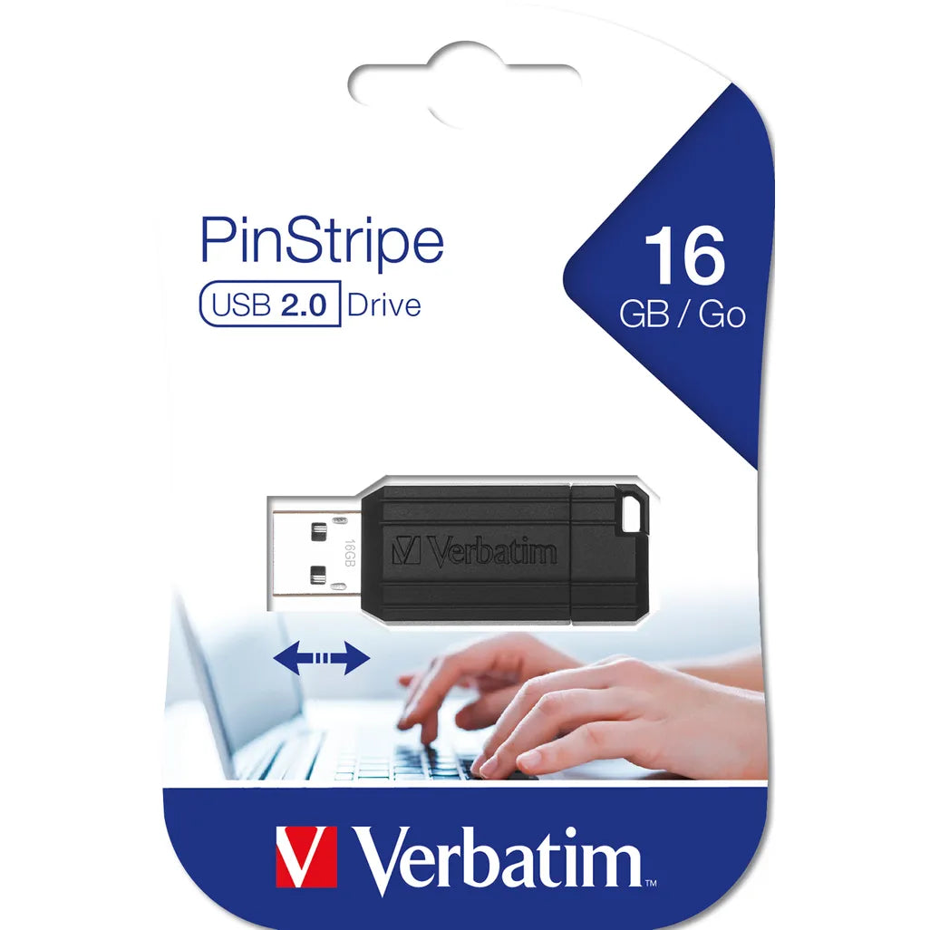 Verbatim PinStrip 16GB Black - iDesign Communications