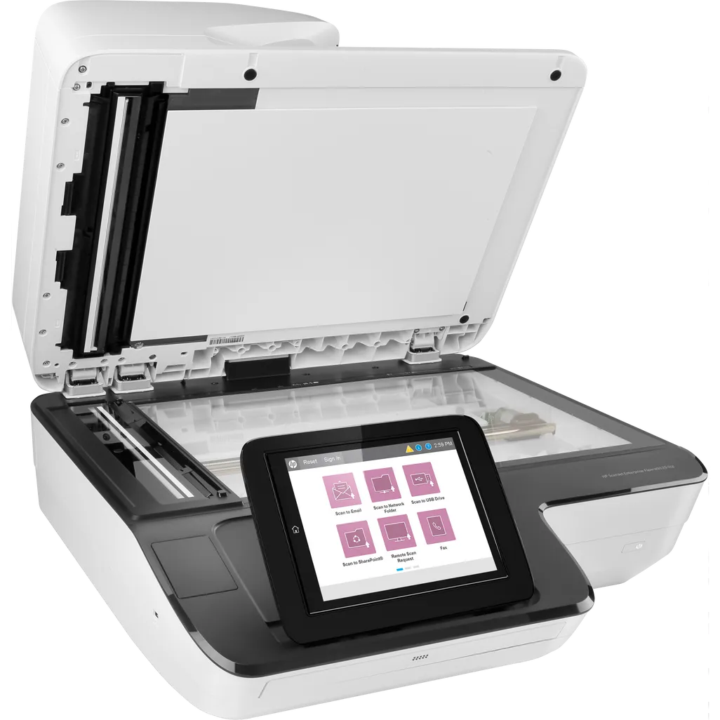 HP ScanJet Enterprise Flow N9120 fn2 Up To 120 ppm 600 x 600 dpi A3 Flatbed and ADF Scanner - iDesign Communications