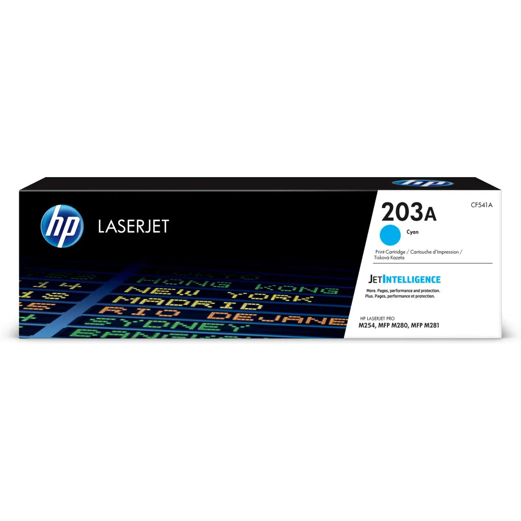 HP 203A Cyan Toner Cartridge 1,300 Pages Original - iDesign Communications