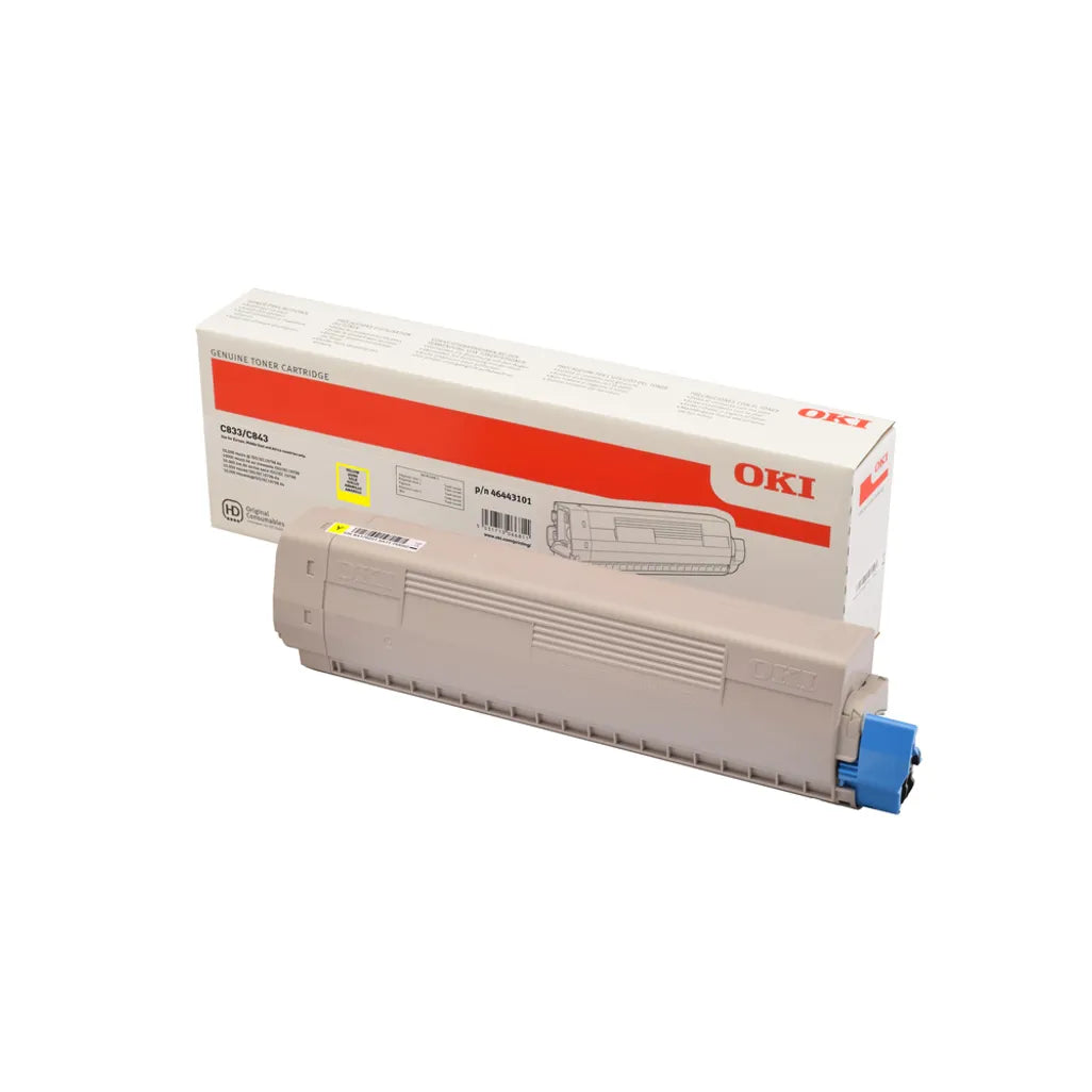OKI Toner Y-C833/843 - 10K - iDesign Communications