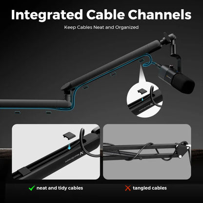 NearStream ST20 Microphone Boom Arm Desktop Stand - iDesign Communications