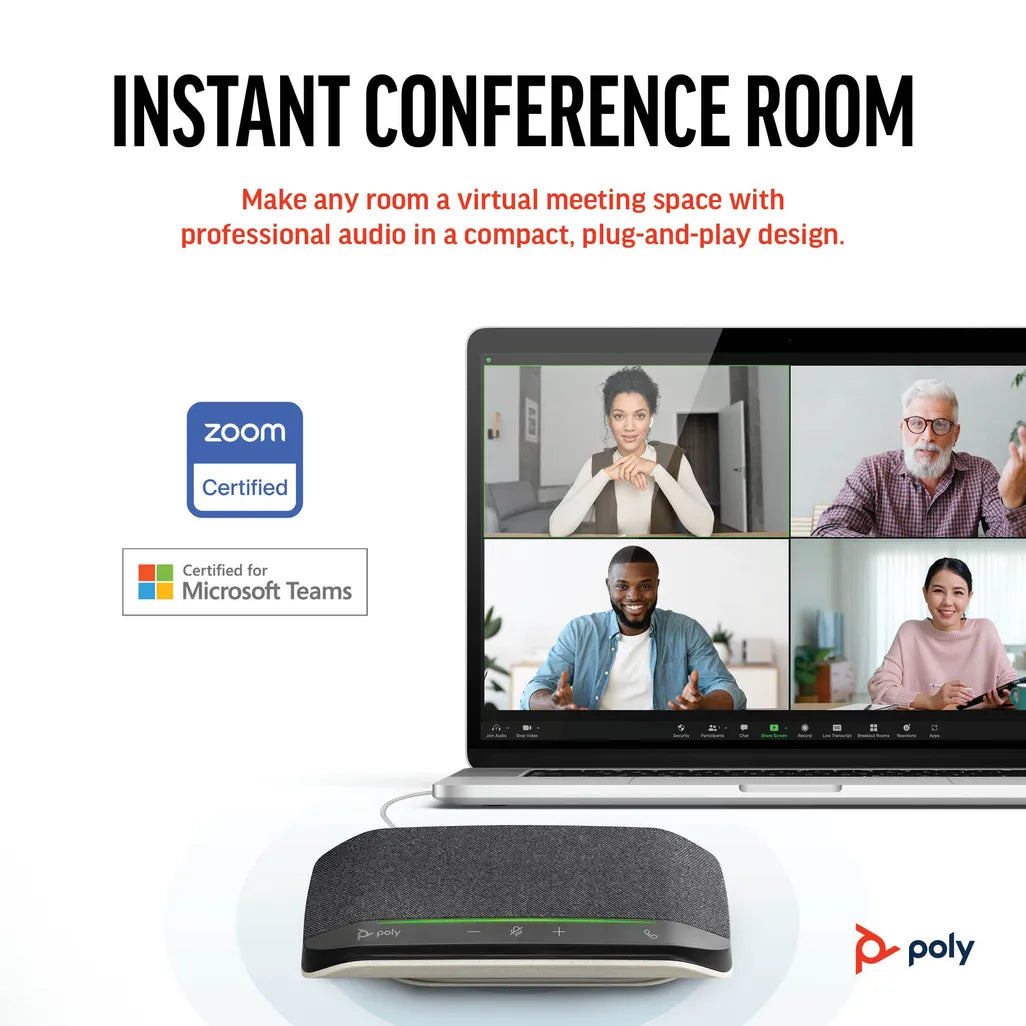 Poly Sync 10 USB-A USB-C Speakerphone - iDesign Communications