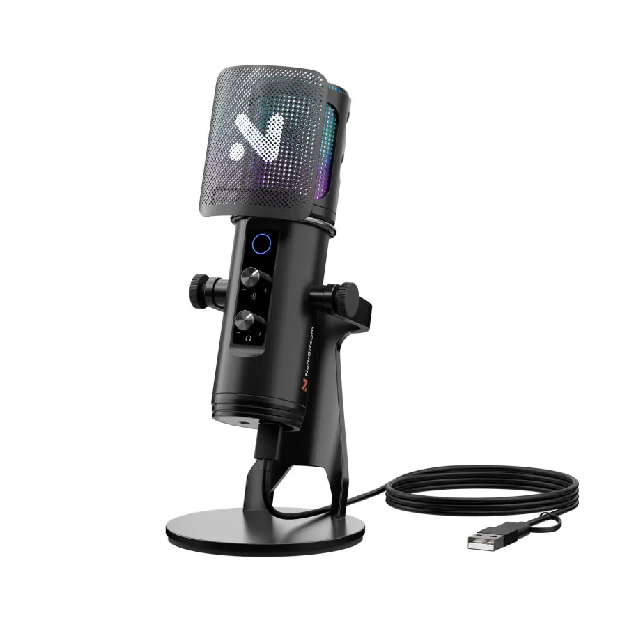 NearStream AM35U: AI Noise-Canceling USB Condenser Microphone - iDesign Communications