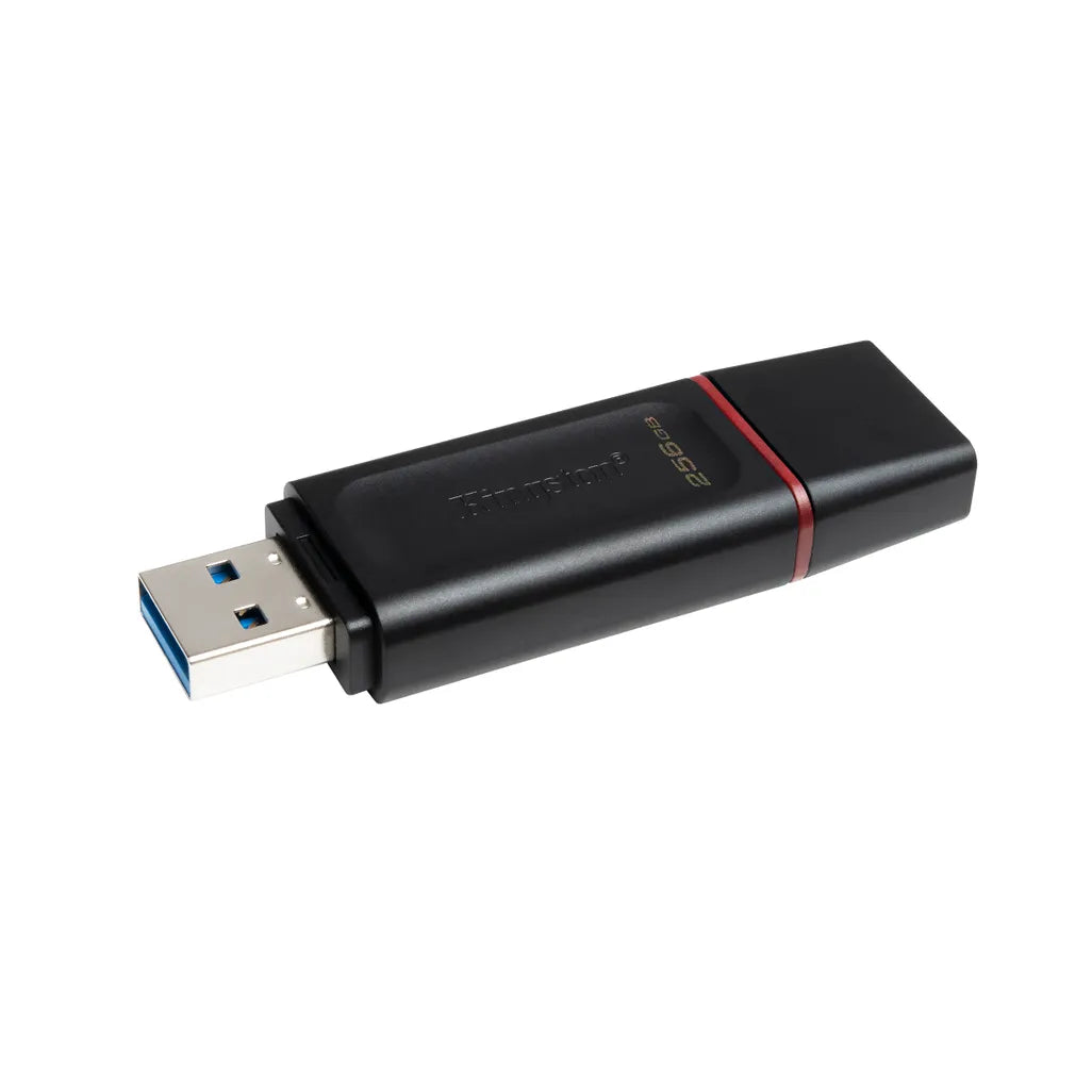 Kingston DataTraveler Exodia USB Flash Drive 256 GB USB Type-A 3.2 Gen 1 Black - iDesign Communications
