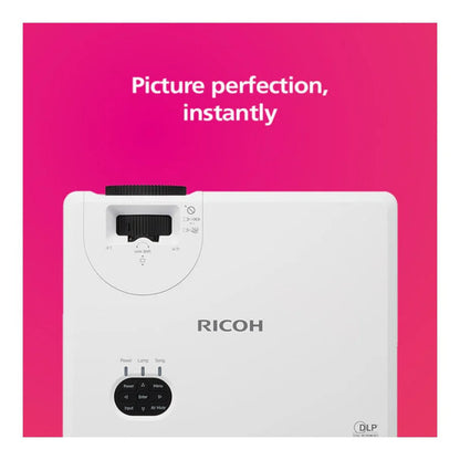 Ricoh PJ WUL5860 4000 ANSI Lumens DLP Laser Projector White - iDesign Communications