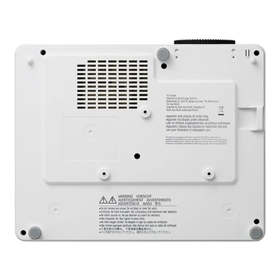 Ricoh PJ WUL5860 4000 ANSI Lumens DLP Laser Projector White - iDesign Communications