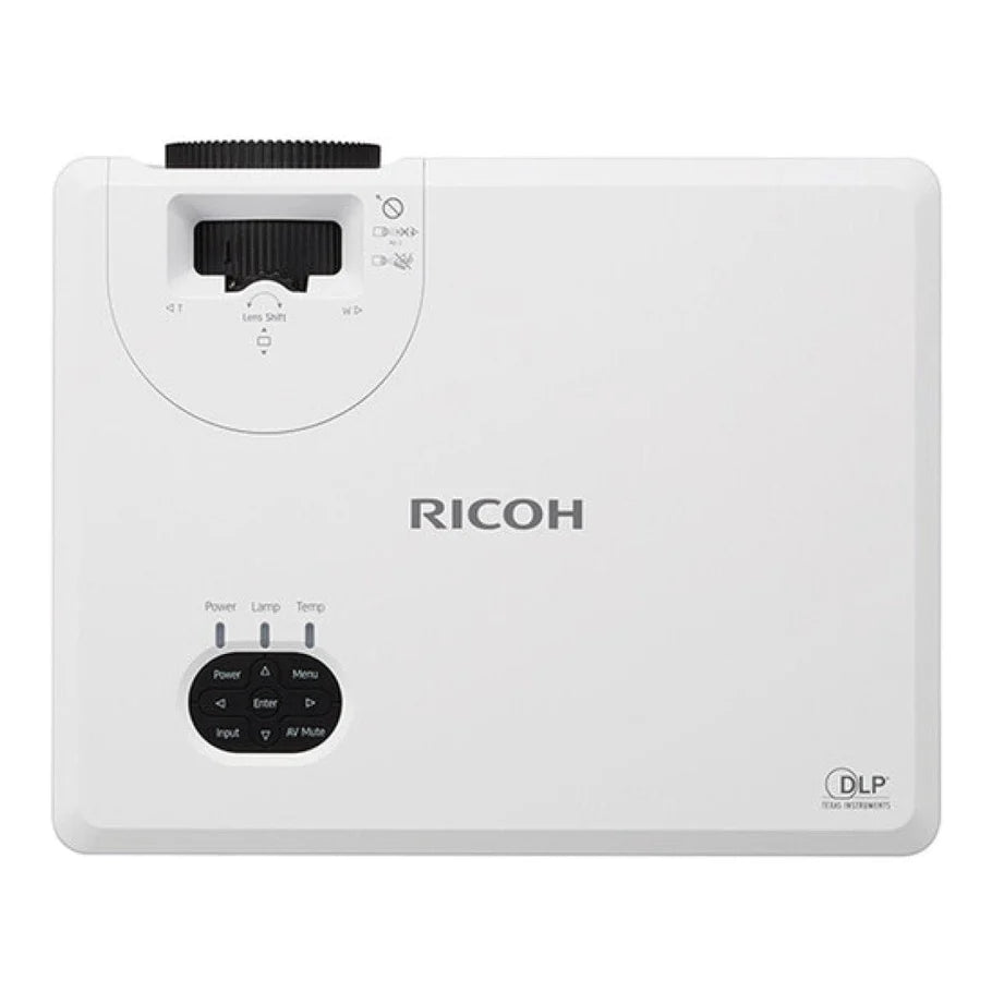 Ricoh PJ WUL5860 4000 ANSI Lumens DLP Laser Projector White - iDesign Communications