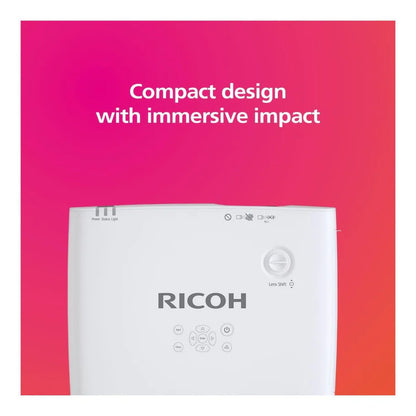 Ricoh PJ WUL5A50 5200 ANSI Lumens Short Throw Projector White - iDesign Communications