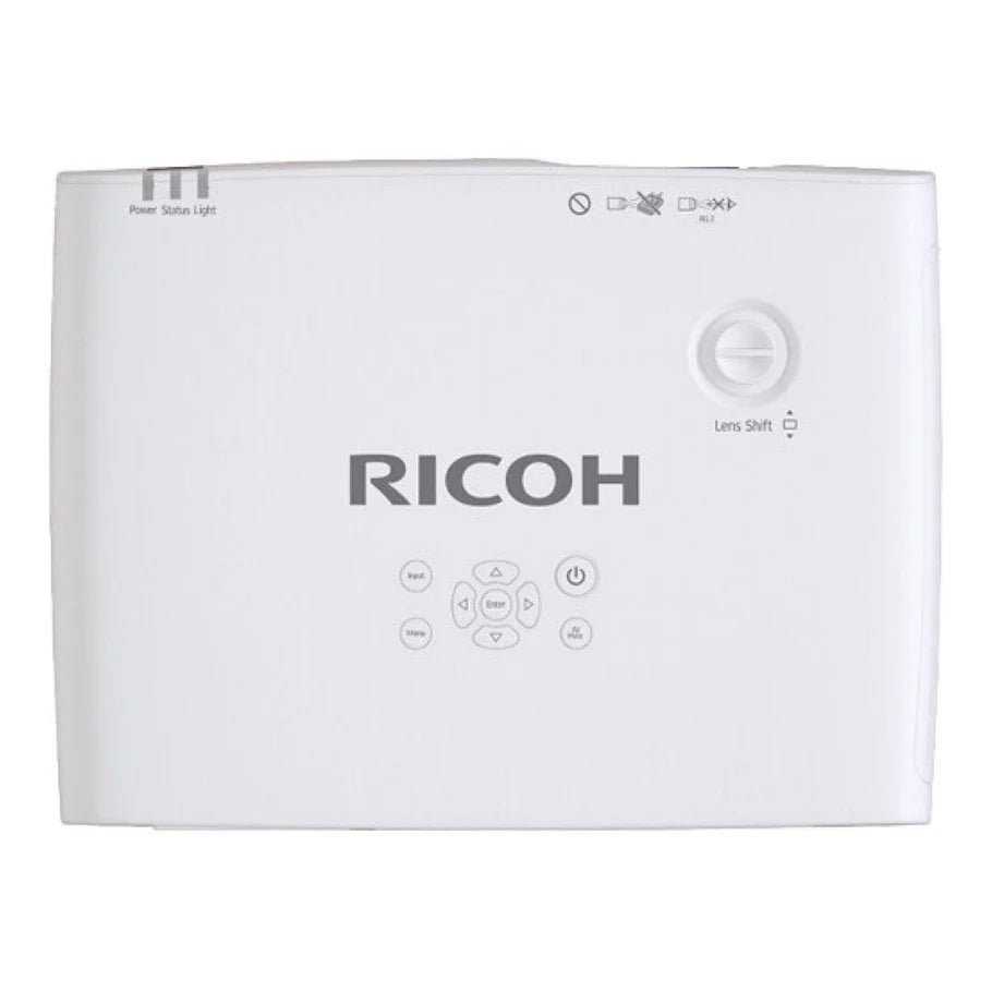 Ricoh PJ WUL5A50 5200 ANSI Lumens Short Throw Projector White - iDesign Communications