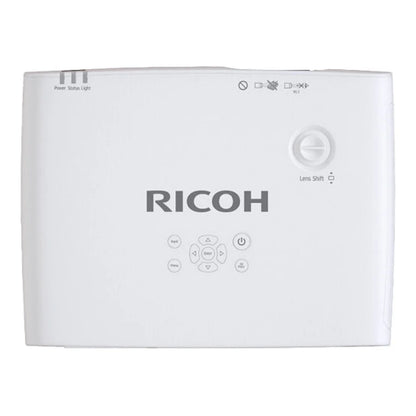 Ricoh PJ WUL5A50 5200 ANSI Lumens Short Throw Projector White - iDesign Communications