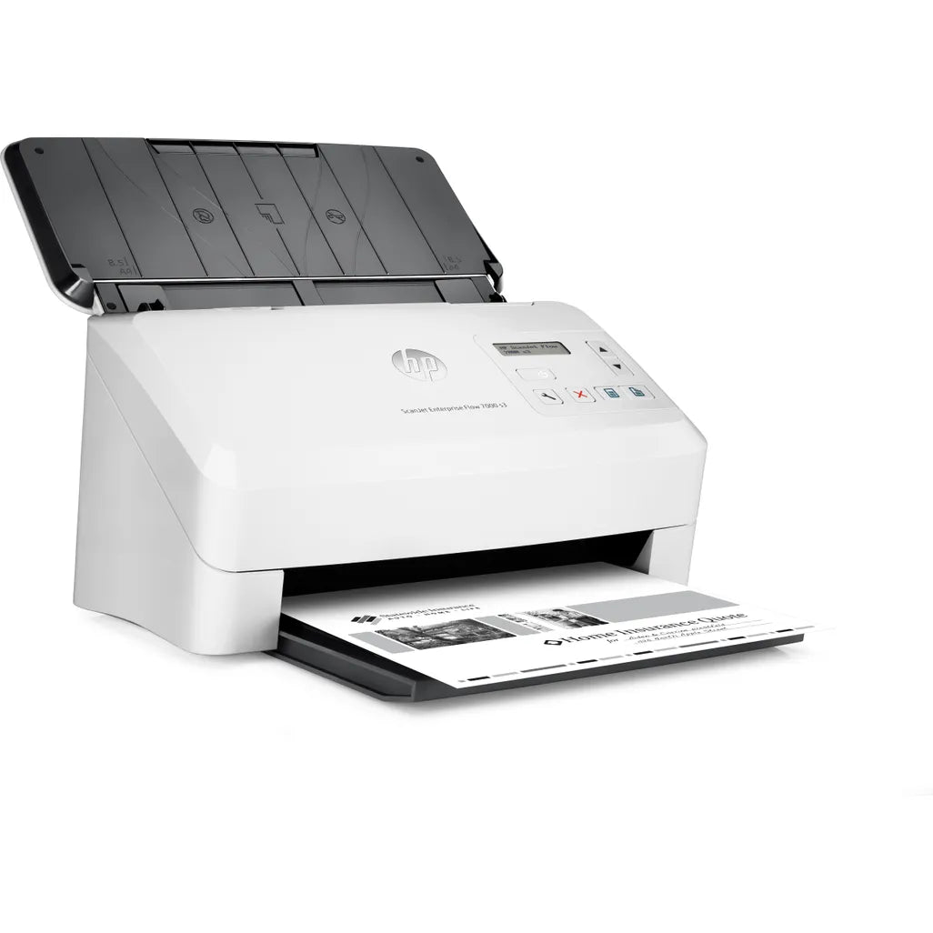 HP ScanJet Enterprise Flow 7000 s3 Up To 75 ppm 600 x 600 dpi A4 Sheet-fed Scanner - iDesign Communications