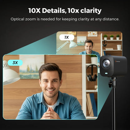 NearStream VM20: 4K AI Noise-Canceling Streaming Camera - iDesign Communications