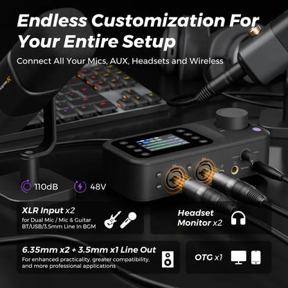 NearStream AMIX40U: All In One Portable Audio Mixer - iDesign Communications