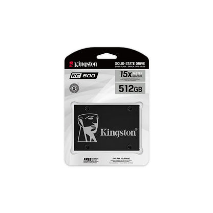 Kingston KC600 2.5-inch 512GB Serial ATA III 3D TLC Internal SSD - iDesign Communications