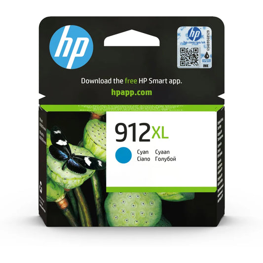 HP 912XL Cyan High Yield Printer Ink Cartridge Original - iDesign Communications
