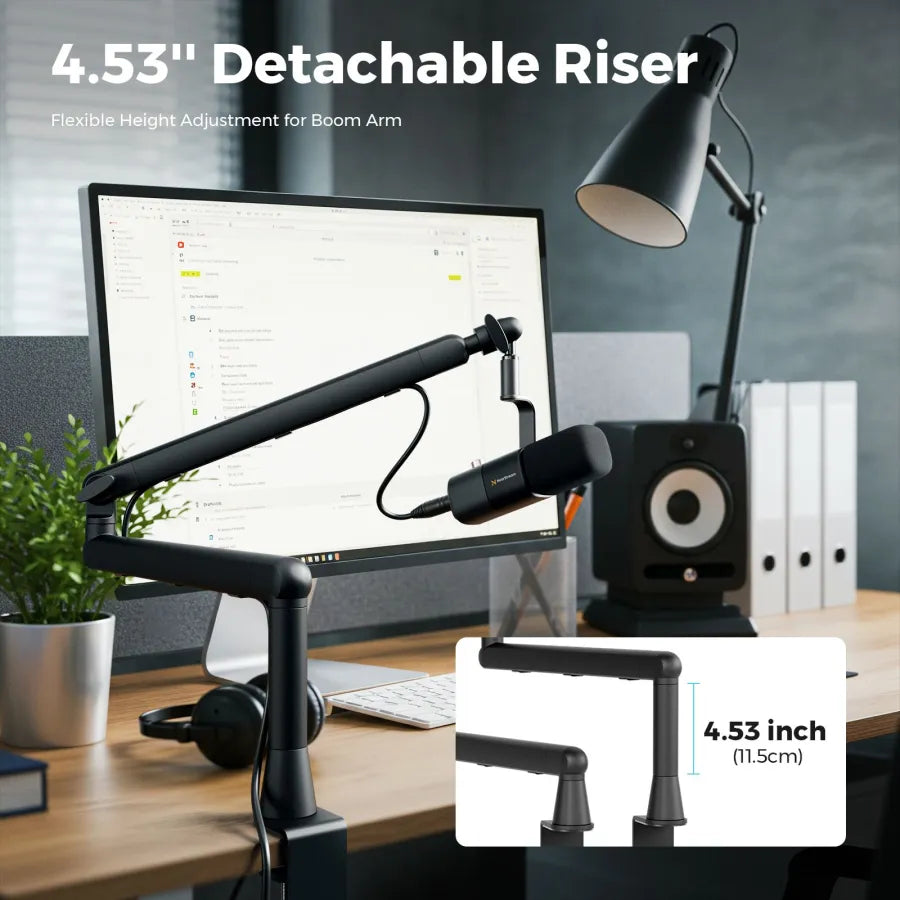 NearStream ST20 Microphone Boom Arm Desktop Stand - iDesign Communications