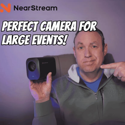 NearStream VM20: 4K AI Noise-Canceling Streaming Camera - iDesign Communications