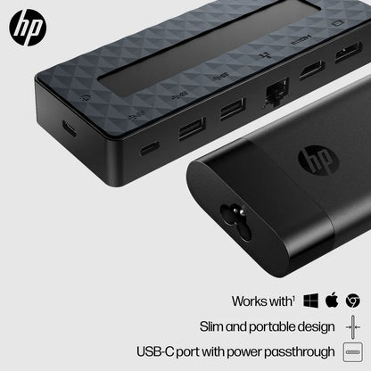 HP 7-in-1 to Type-C USB Hub with Notebook Charger Bundle - iDesign Communications