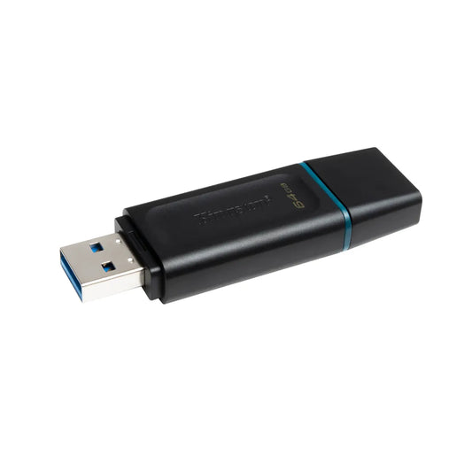 Kingston DataTraveler Exodia USB Flash Drive 64 GB USB Type-A 3.2 Gen 1 Black - iDesign Communications