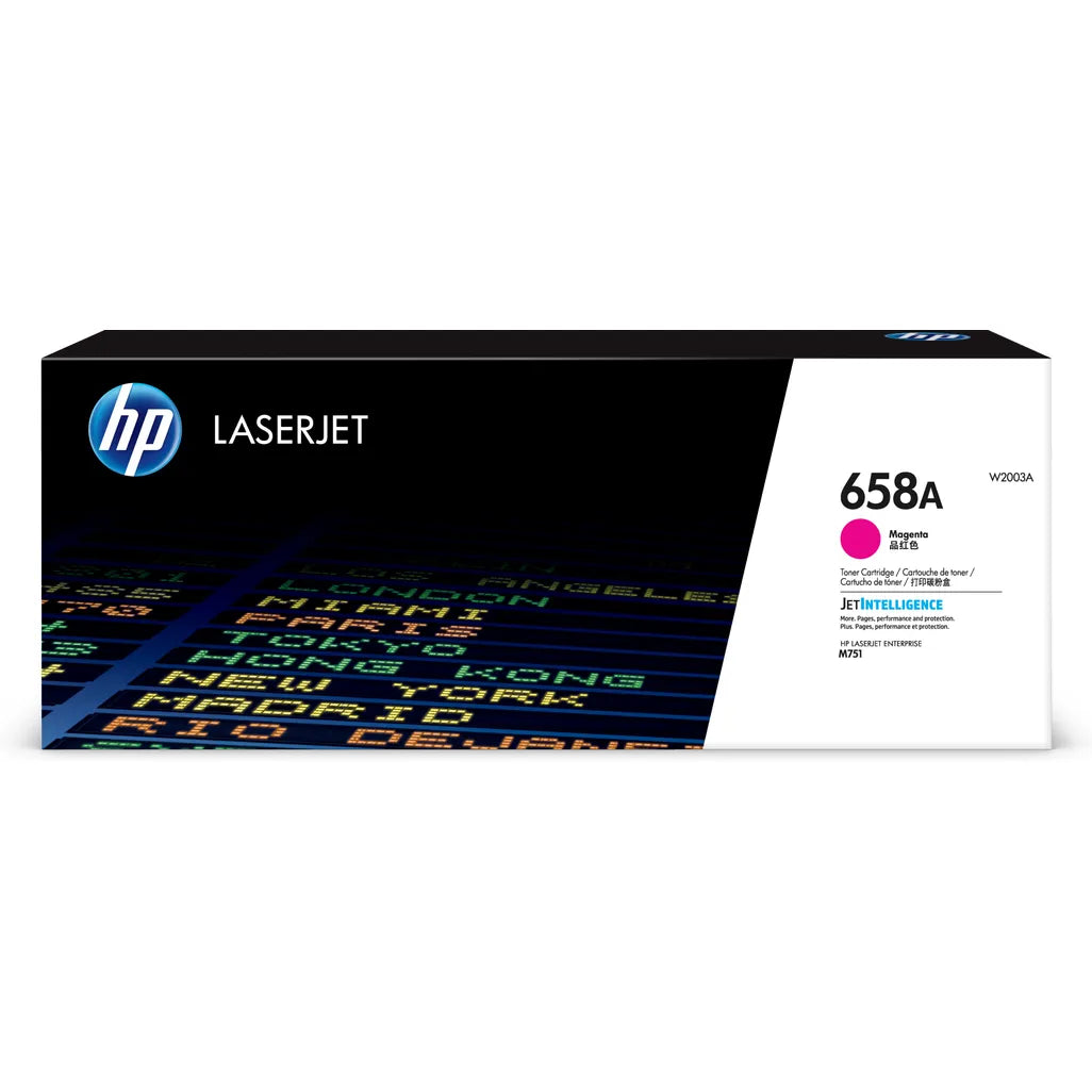 HP 658A Magenta Toner Cartridge Original - iDesign Communications