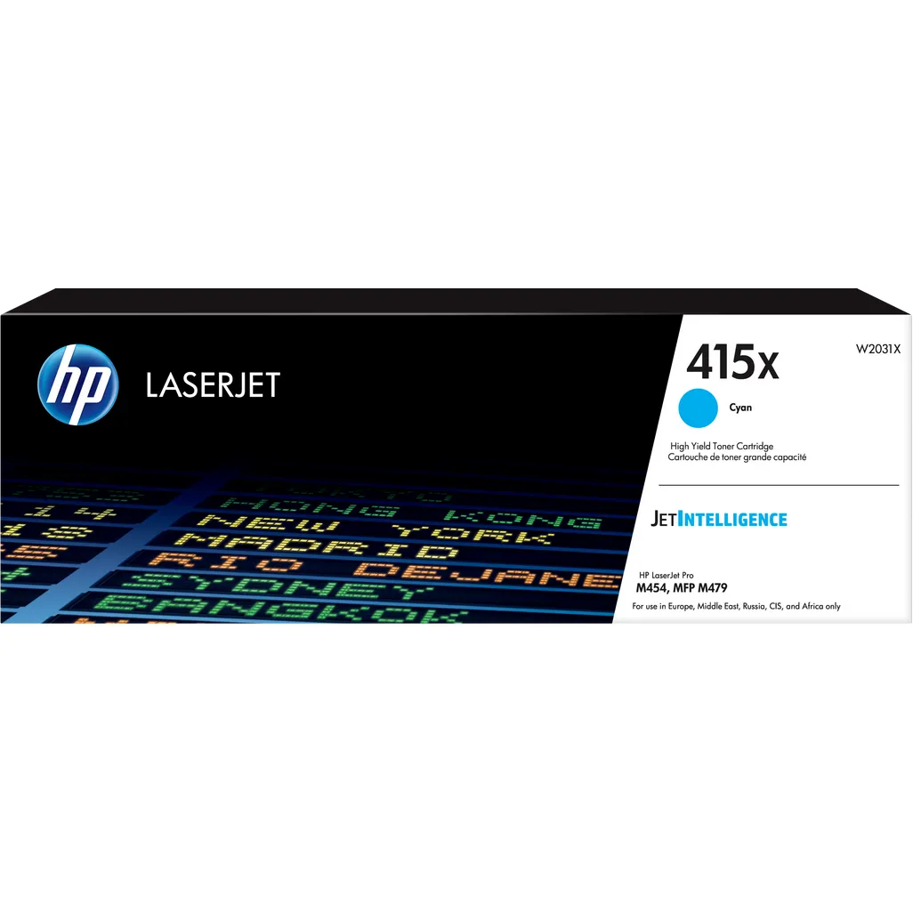 HP 415X Cyan Toner Cartridge Original - iDesign Communications