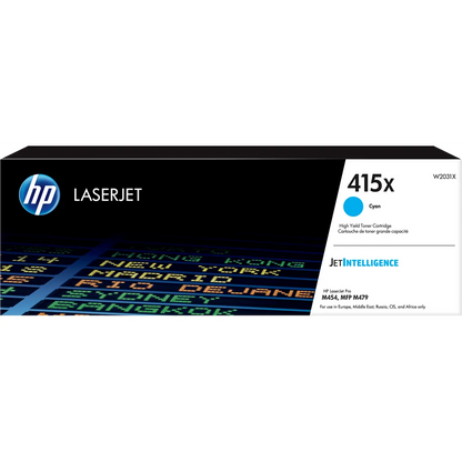 HP 415X Cyan Toner Cartridge Original - iDesign Communications