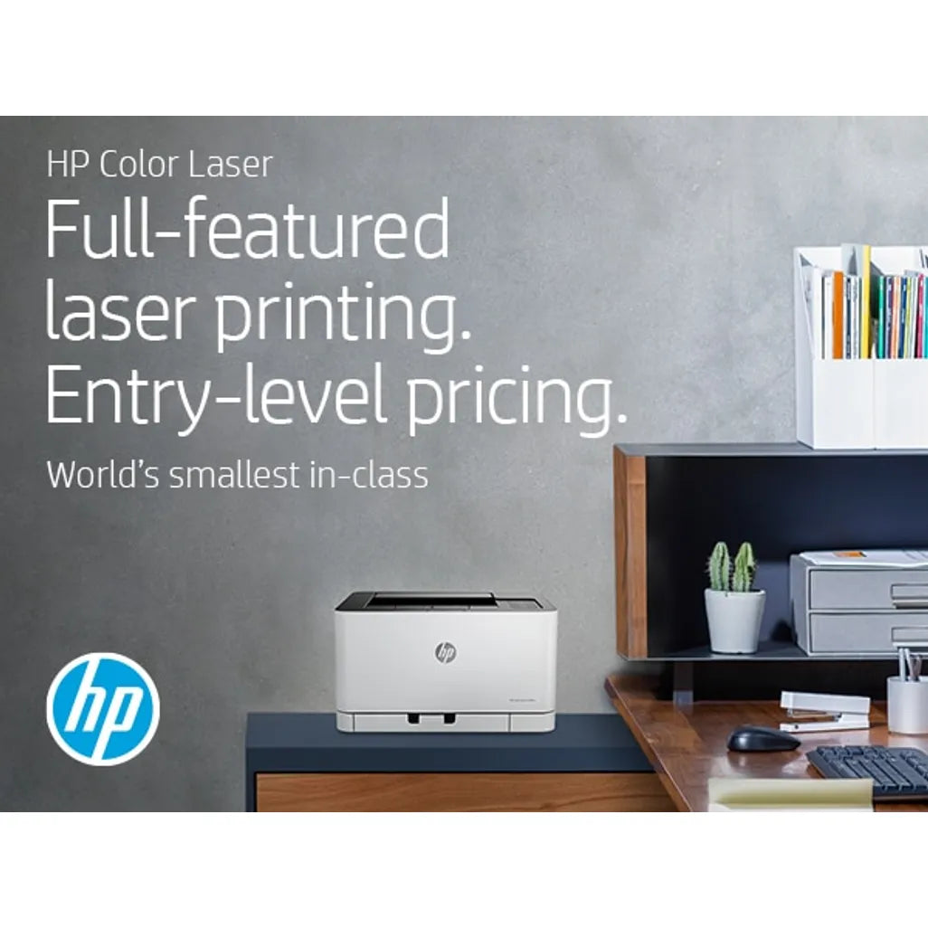 HP Color Laser 150nw A4 Colour Laser Printer - iDesign Communications
