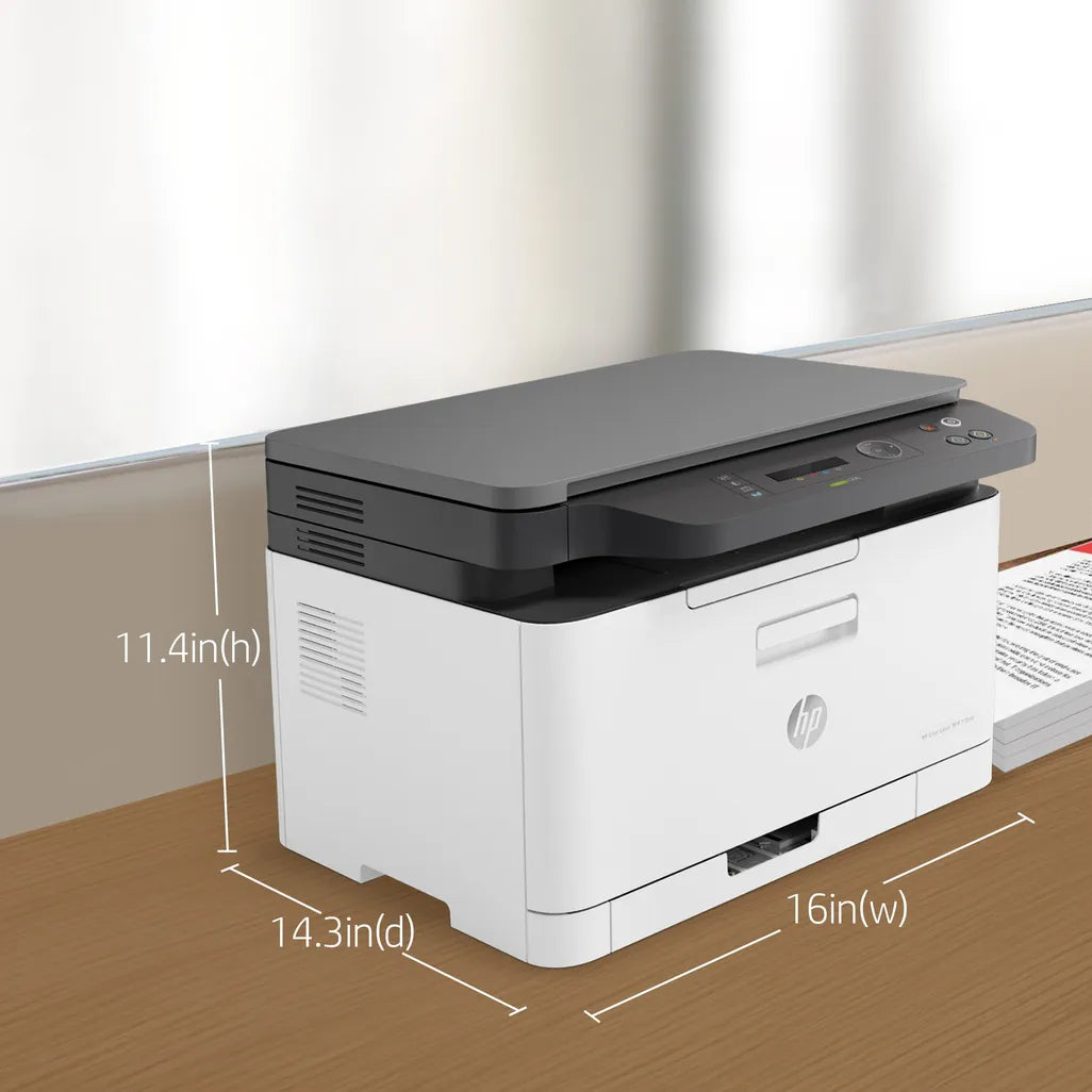 HP Color Laser MFP 178nw A4 Multifunction Colour Business Printer - iDesign Communications