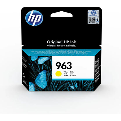 HP 963 Yellow Standard Yield Printer Ink Cartridge Original - iDesign Communications
