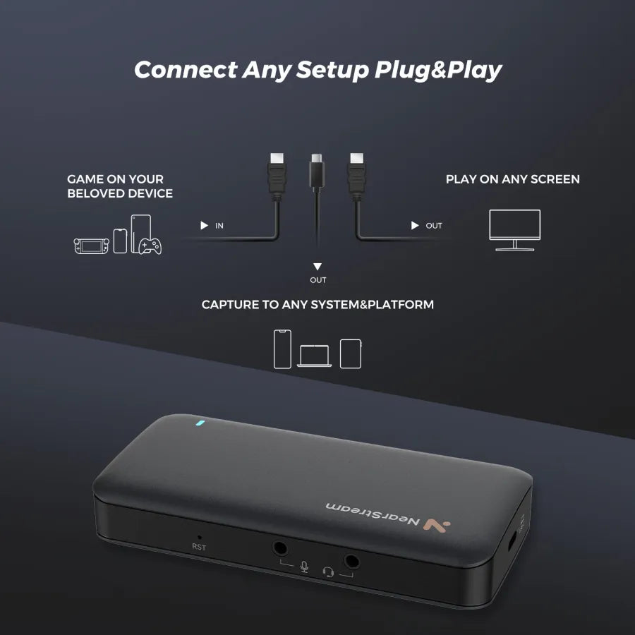 NearStream CCD30: Premium Ultra Low Latency 4K USB-C 3.1 Capture Card - iDesign Communications