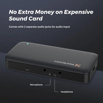 NearStream CCD10: Ultra Low Latency 1080P USB-C 3.0 Capture Card - iDesign Communications
