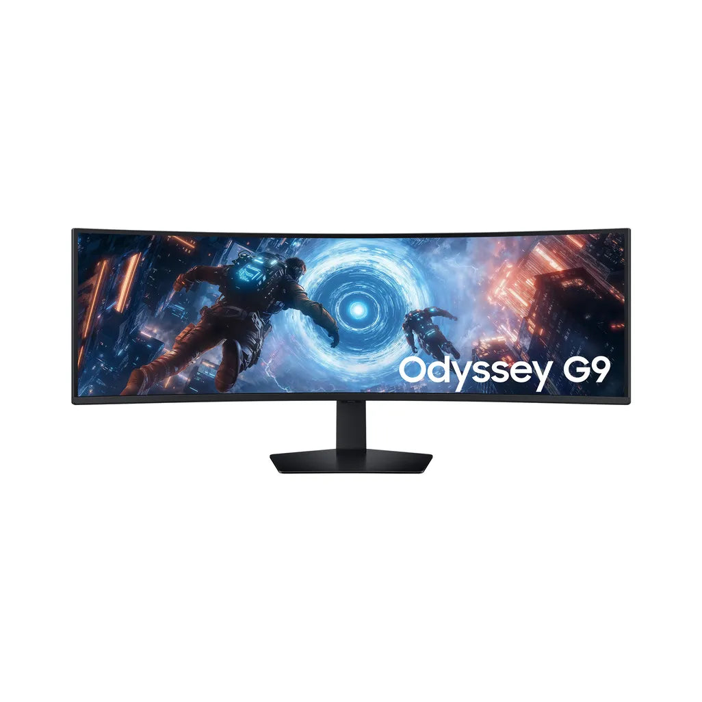Samsung Odyssey G9 G91F 49-inch 5120 x 1440p Dual QHD 32:9 144Hz 1ms VA LCD Monitor - iDesign Communications