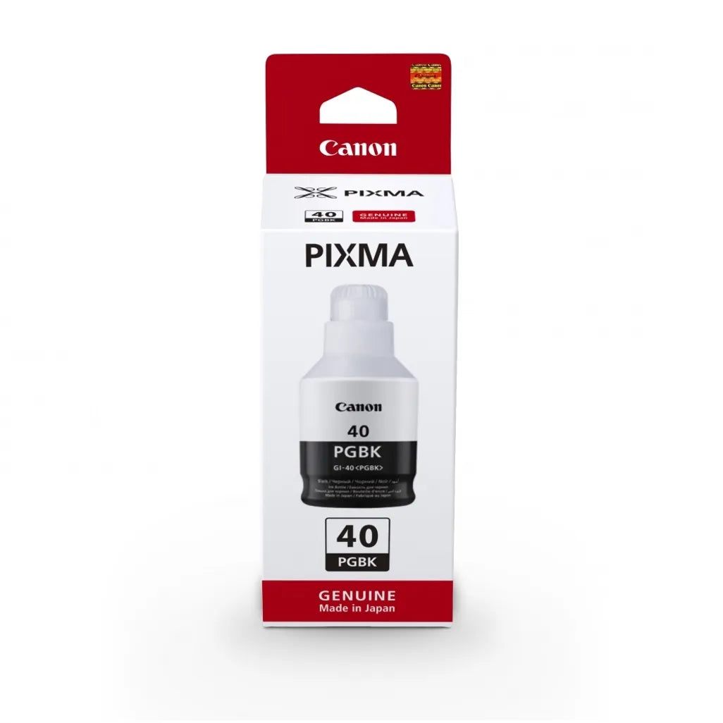 Canon GI-40 Black Printer Ink Bottle Original - iDesign Communications