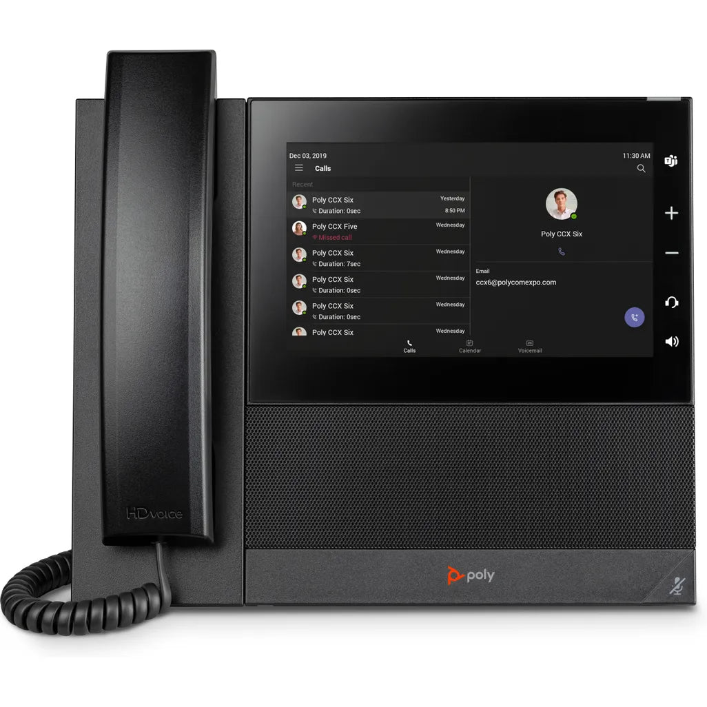 POLY CCX 600 Business Media Phone for Microsoft Teams - iDesign Communications