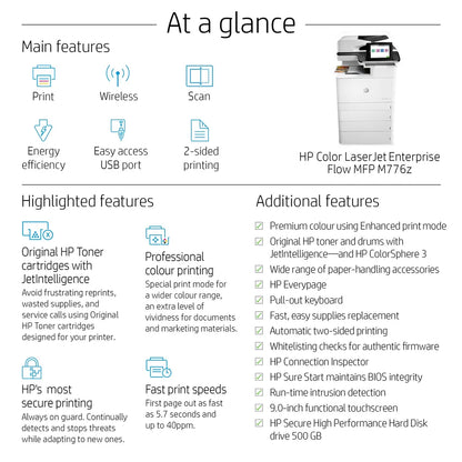 HP LaserJet Enterprise 700 Colour MFP M776Z - iDesign Communications