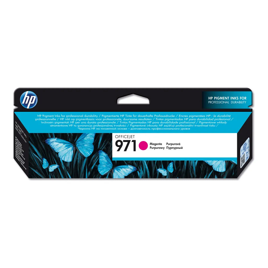 HP 971 Magenta Standard Yield Printer Ink Cartridge Original - iDesign Communications