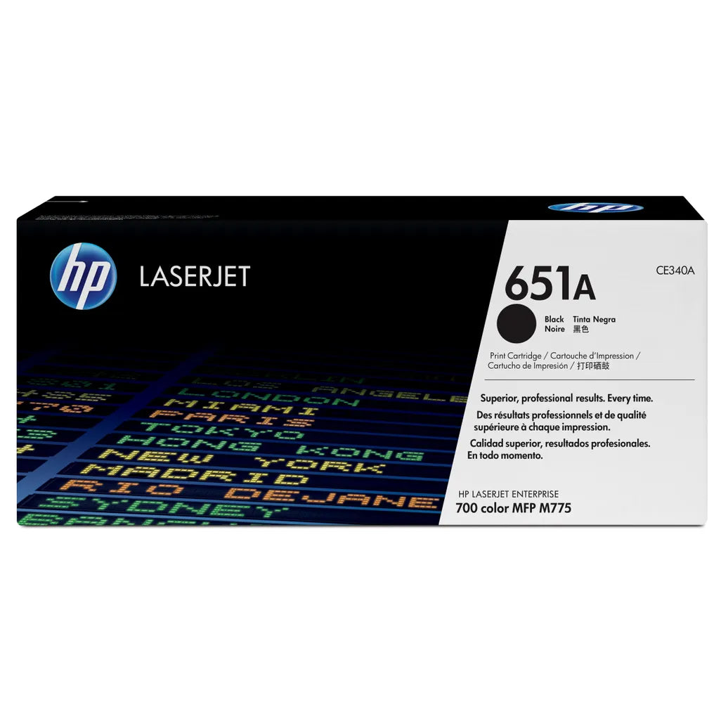 HP 651A Black Toner Cartridge Original - iDesign Communications