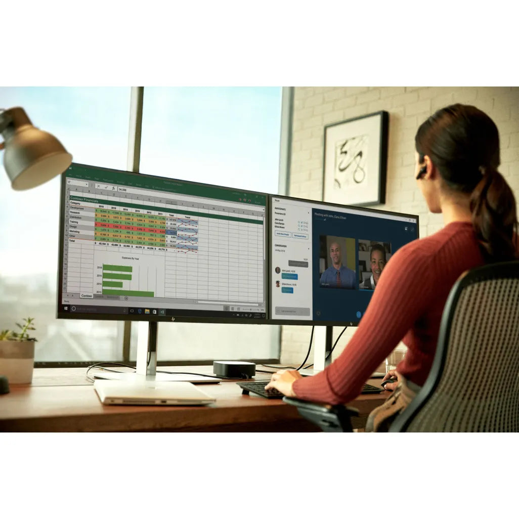 HP Universal Dock G2 Wired USB 3.2 Gen 1 (3.1 Gen 1) Type-C Black - iDesign Communications