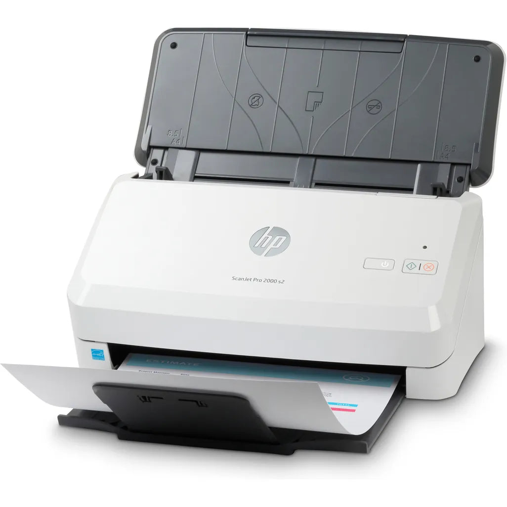 HP ScanJet Pro 2000 s2 Up to 35 ppm 600 x 600 dpi A4 Sheet-fed Scanner - iDesign Communications