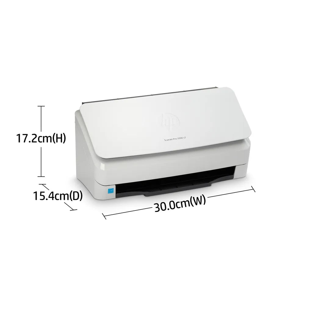 HP ScanJet Pro 2000 s2 Up to 35 ppm 600 x 600 dpi A4 Sheet-fed Scanner - iDesign Communications
