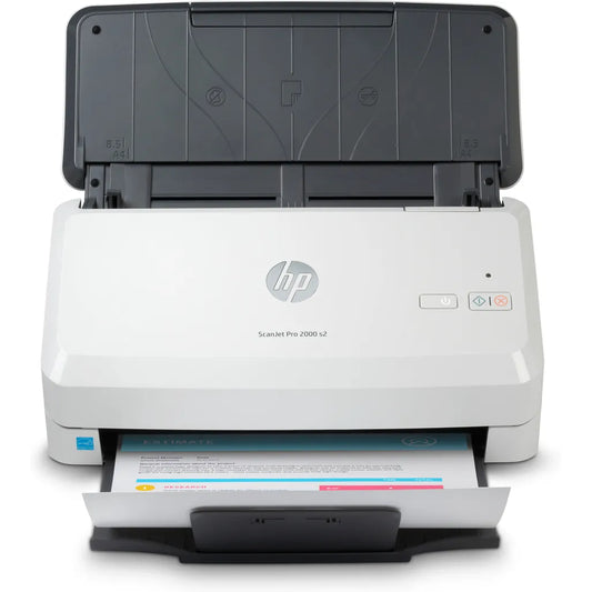 HP ScanJet Pro 2000 s2 Up to 35 ppm 600 x 600 dpi A4 Sheet-fed Scanner - iDesign Communications