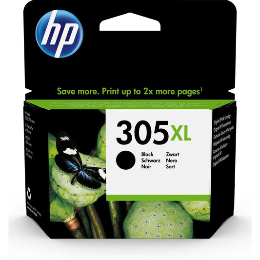 HP 305XL Black High Yield Printer Ink Cartridge Original - iDesign Communications