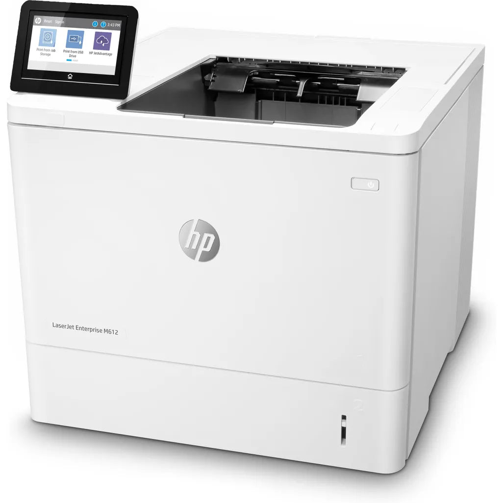 HP LaserJet Enterprise M612dn Mono A4 Duplex Laser Printer - iDesign Communications