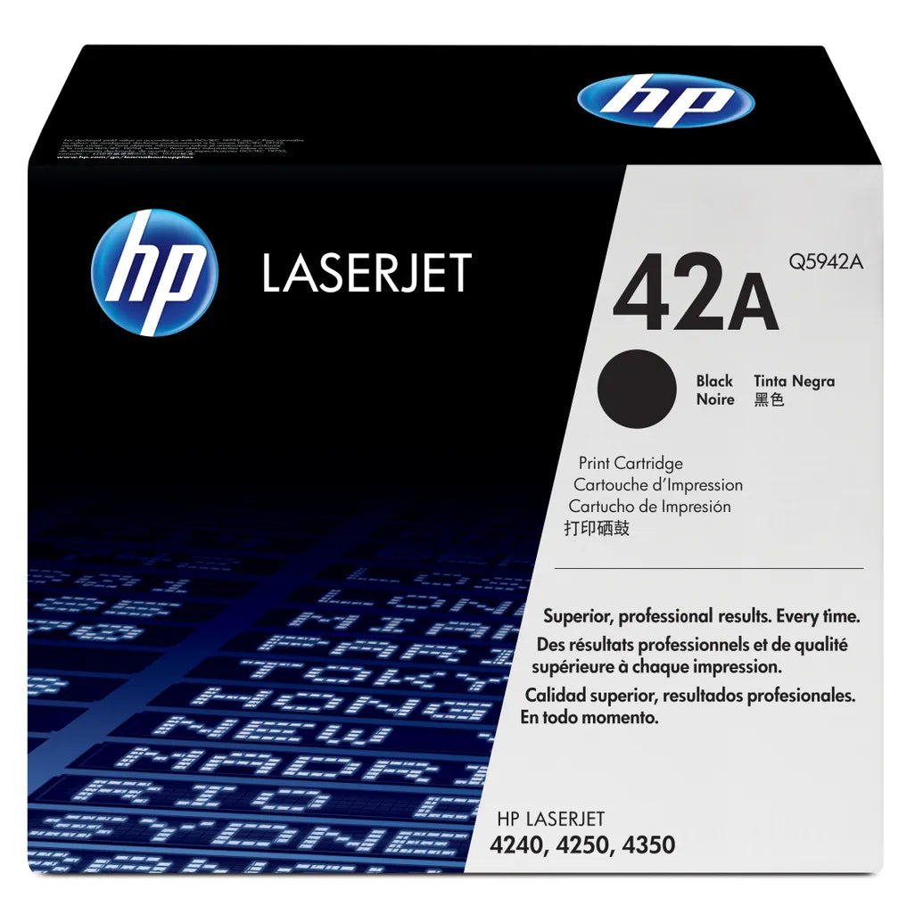 HP 42A Black Toner Cartridge Original - iDesign Communications