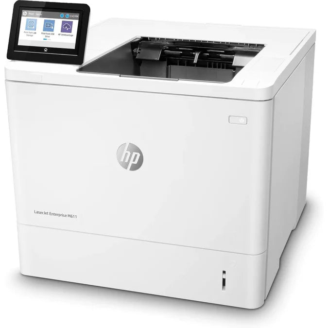 HP LaserJet Enterprise M611dn Mono A4 Duplex Laser Printer - iDesign Communications