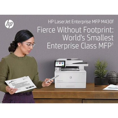 HP LaserJet Enterprise M430f Multifunction Mono A4 Duplex Laser Printer - iDesign Communications