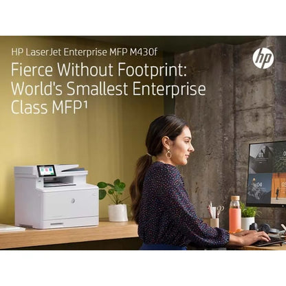 HP LaserJet Enterprise M430f Multifunction Mono A4 Duplex Laser Printer - iDesign Communications
