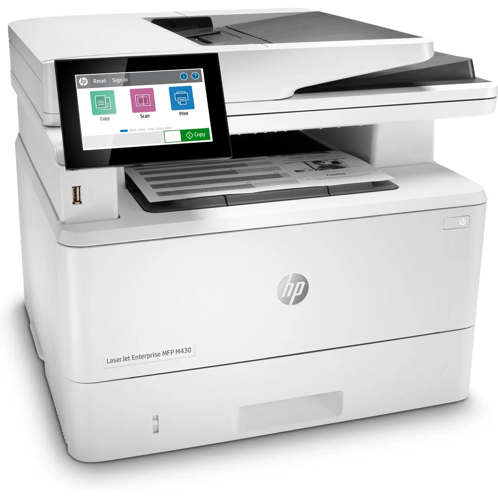 HP LaserJet Enterprise M430f Multifunction Mono A4 Duplex Laser Printer - iDesign Communications