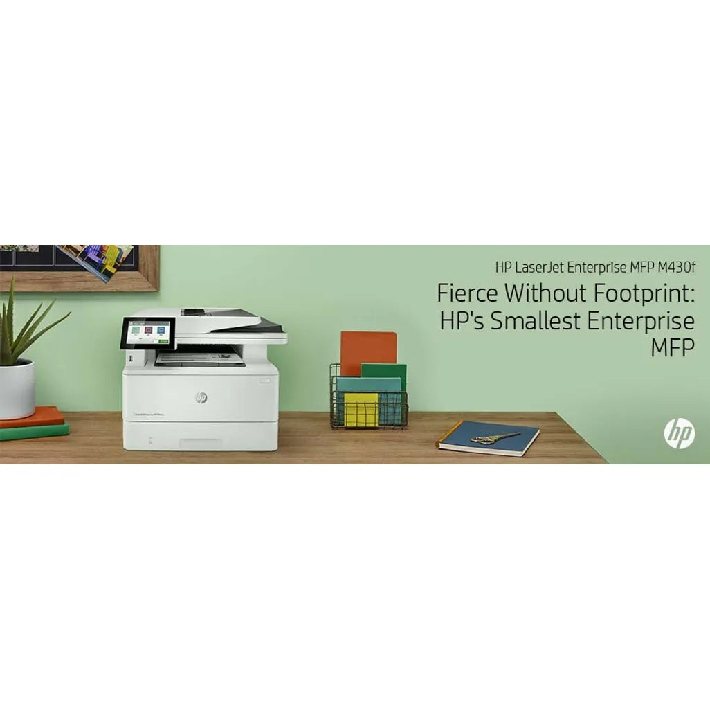 HP LaserJet Enterprise M430f Multifunction Mono A4 Duplex Laser Printer - iDesign Communications