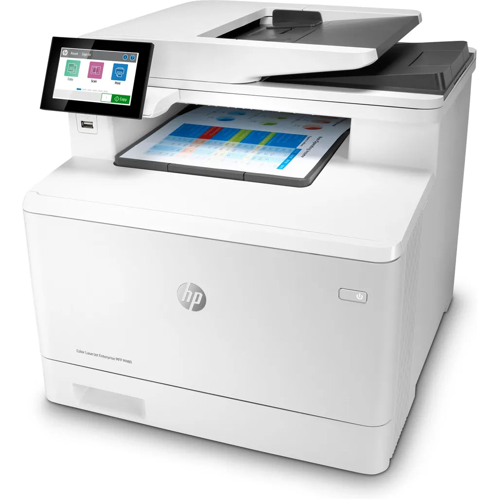 HP Color LaserJet Enterprise M480f A4 Multifunction Business Printer - iDesign Communications